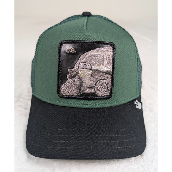 Goorin‎ Bros OG Tortoise Trucker Hat Forest/Black NWT.. - Picture 1 of 7